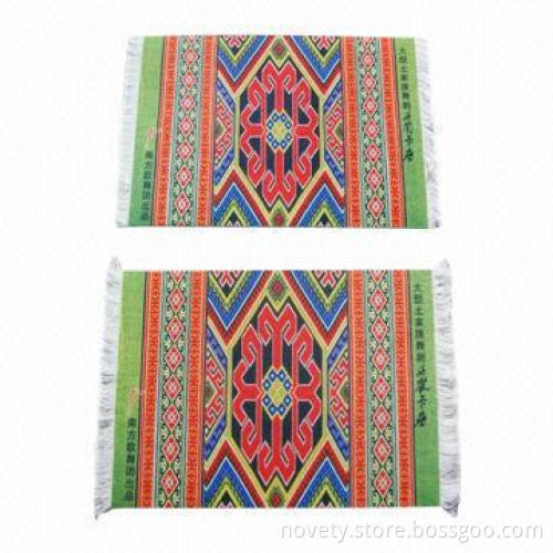 Rubber Mouse Pads, Flocking on Top, OEM Sizes, Logos, Colors Welcomed